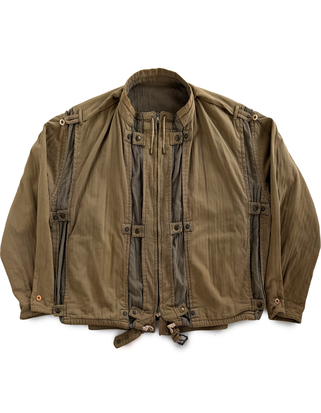 80's Marithé & Francois Girbaud Modular Snap Button Jacket
