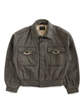 90's Giorgio Armani Salt And Pepper Herringbone Jacket