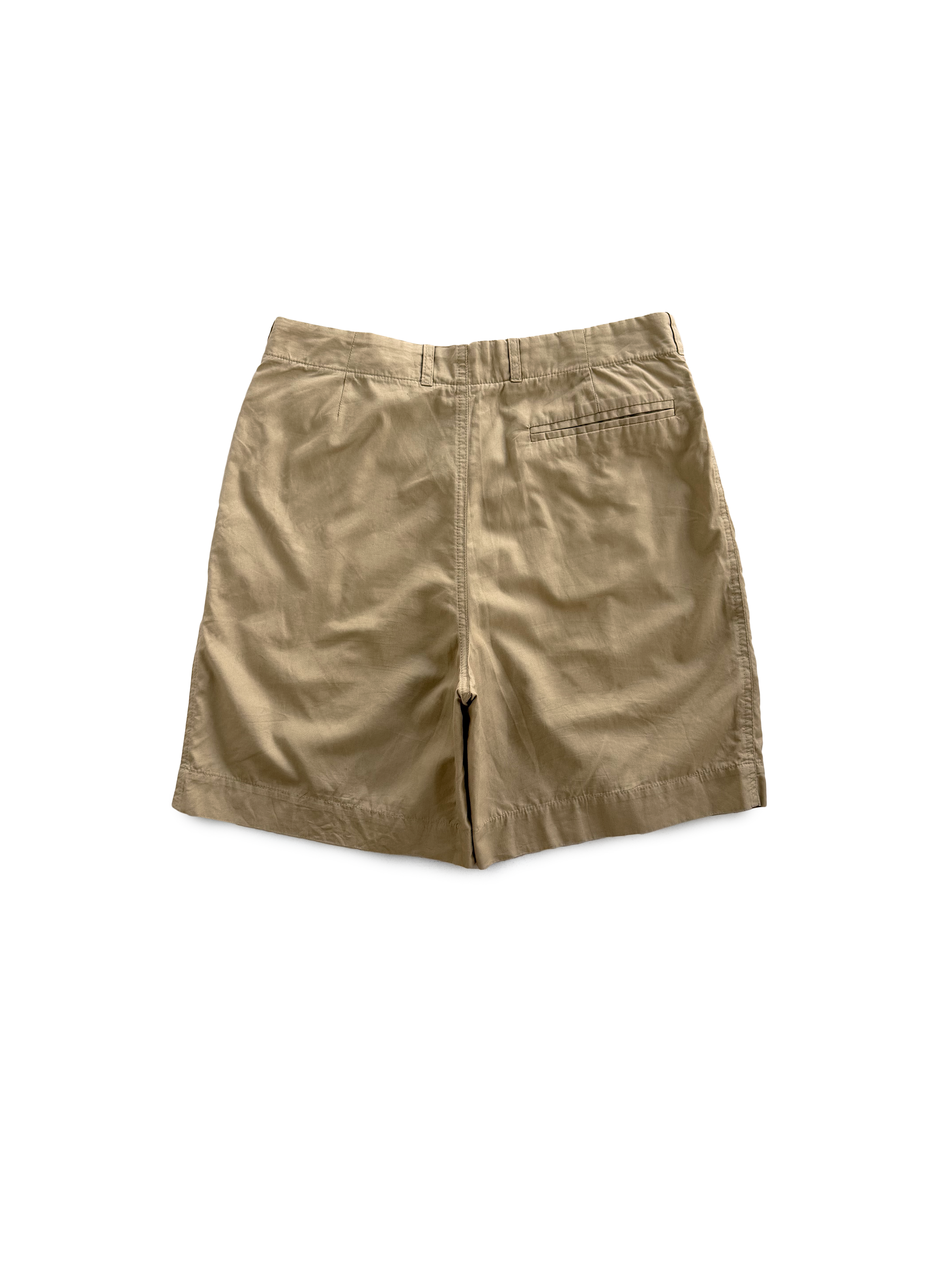 90's Gianfranco Ferré Belt Buckle Shorts