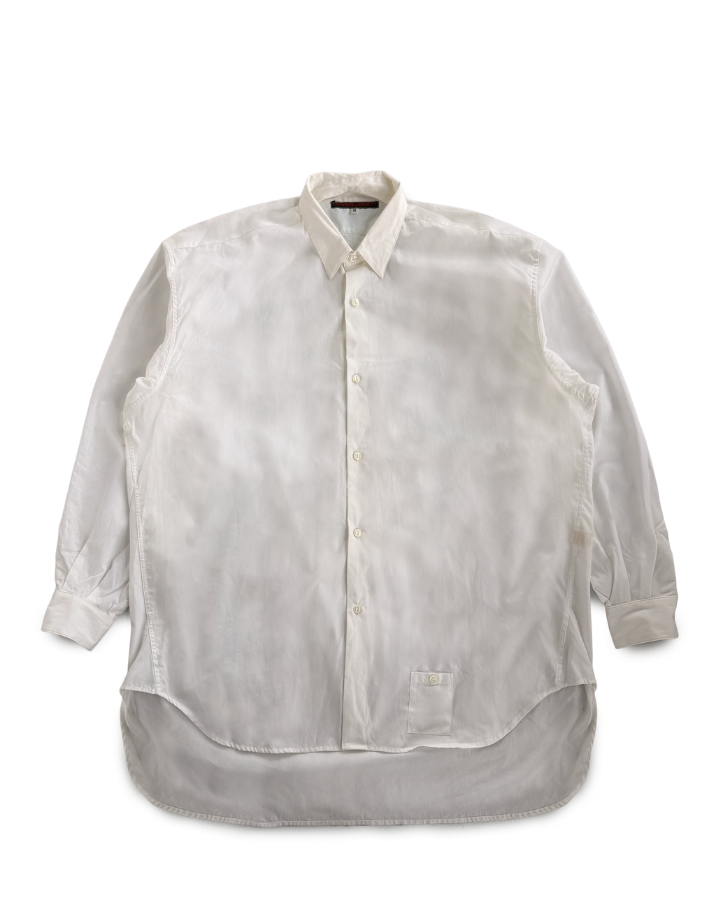 80's Katharine Hamnett Elongated Mini Pocket Shirt