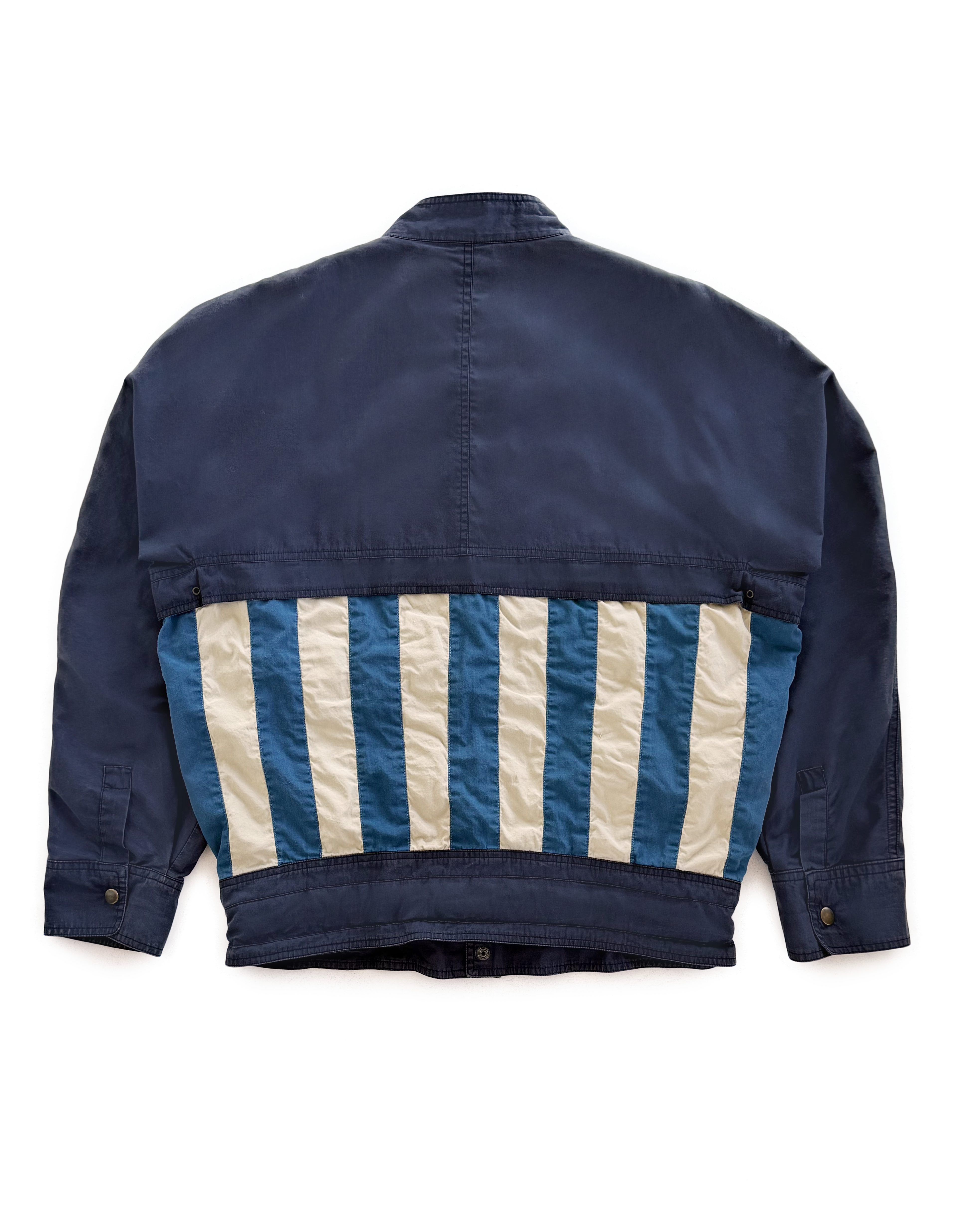'82 Allegri By Giorgio Armani Paneled Belt Buckle Jacket