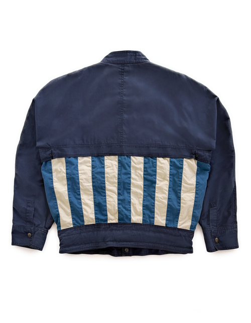 '82 Allegri By Giorgio Armani Paneled Belt Buckle Jacket