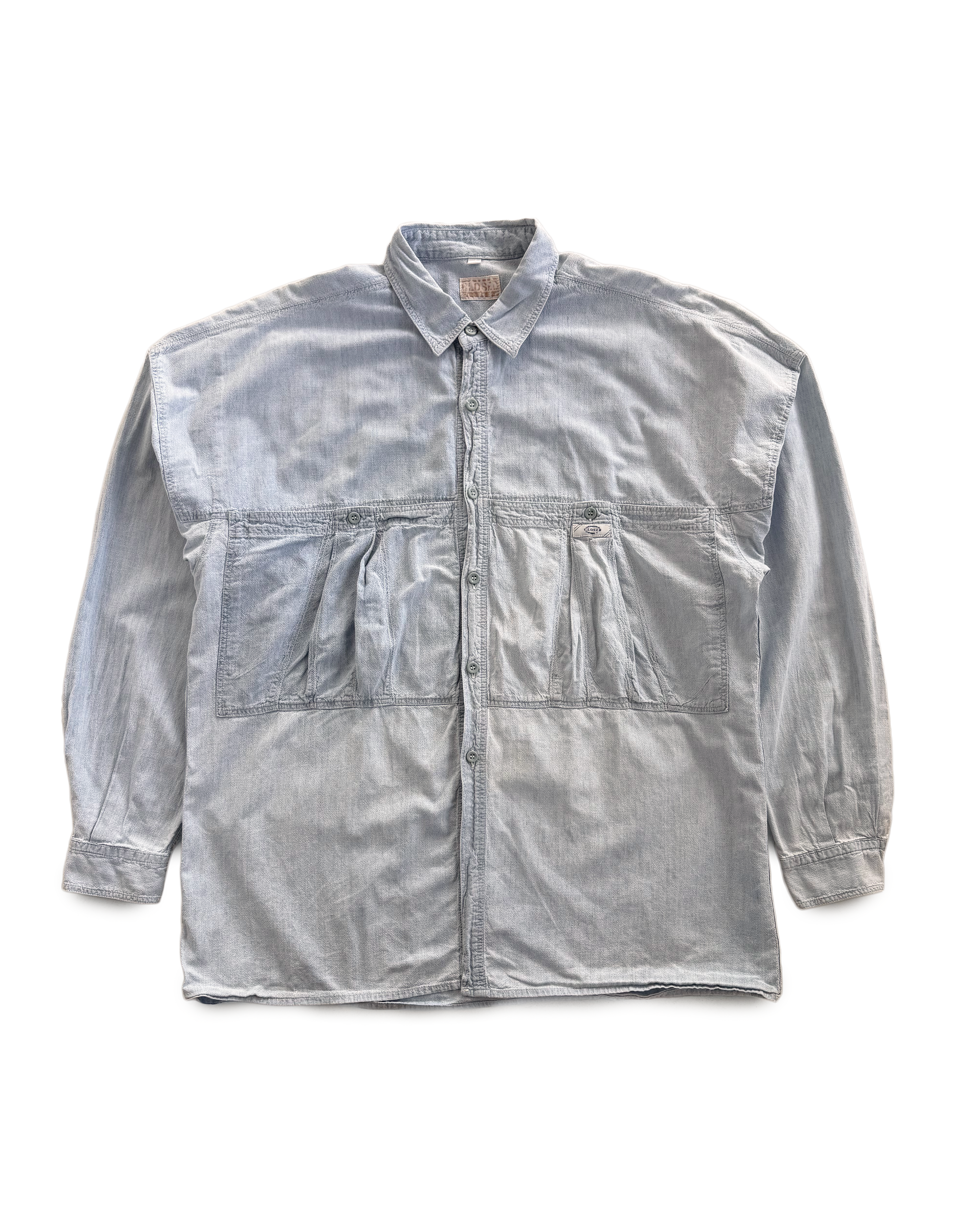 80's Closed By Marithé & Francois Girbaud Cargo Shirt