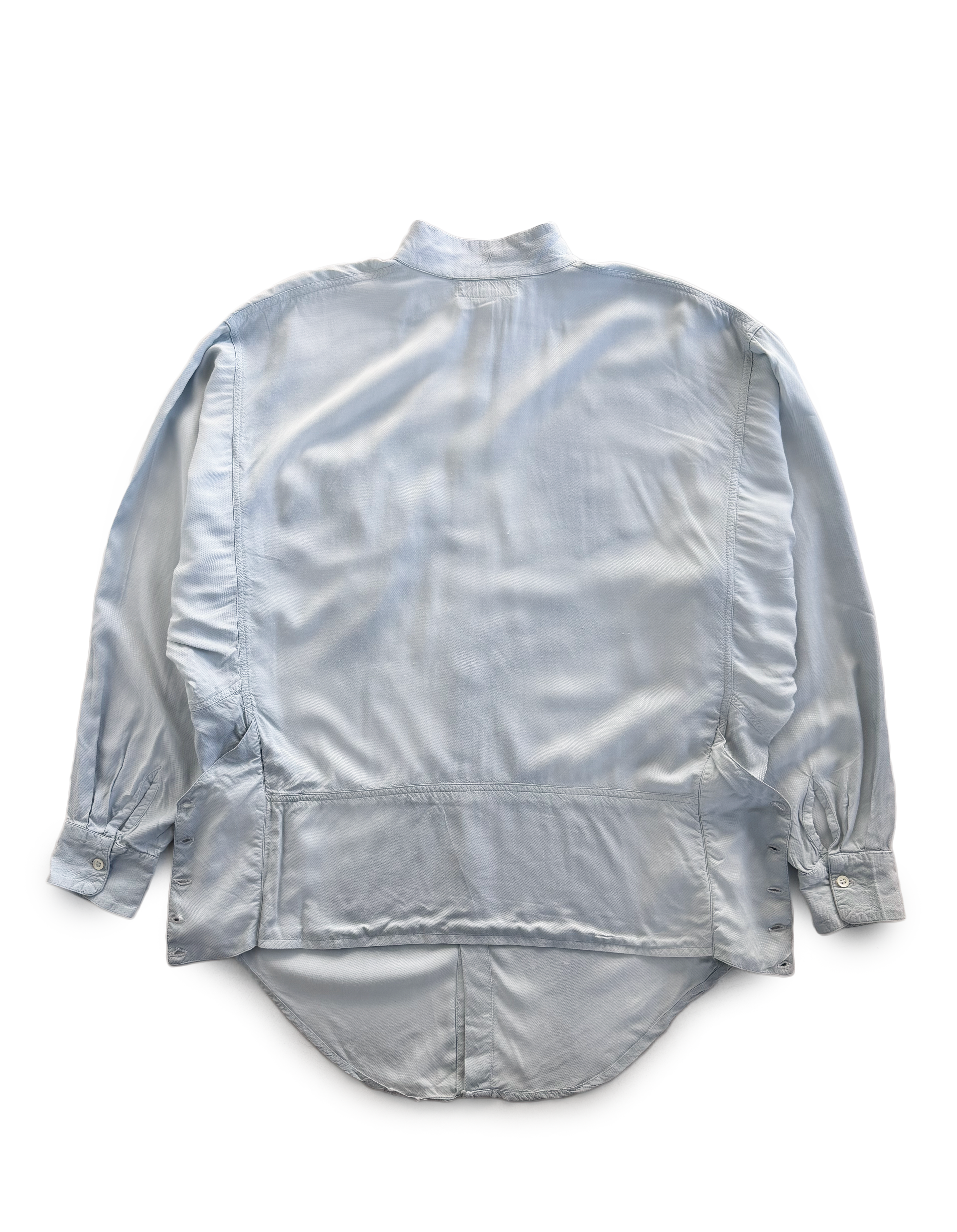 80's Compléments By Marithé & Francois Girbaud Modular Button-Up Waist Shirt
