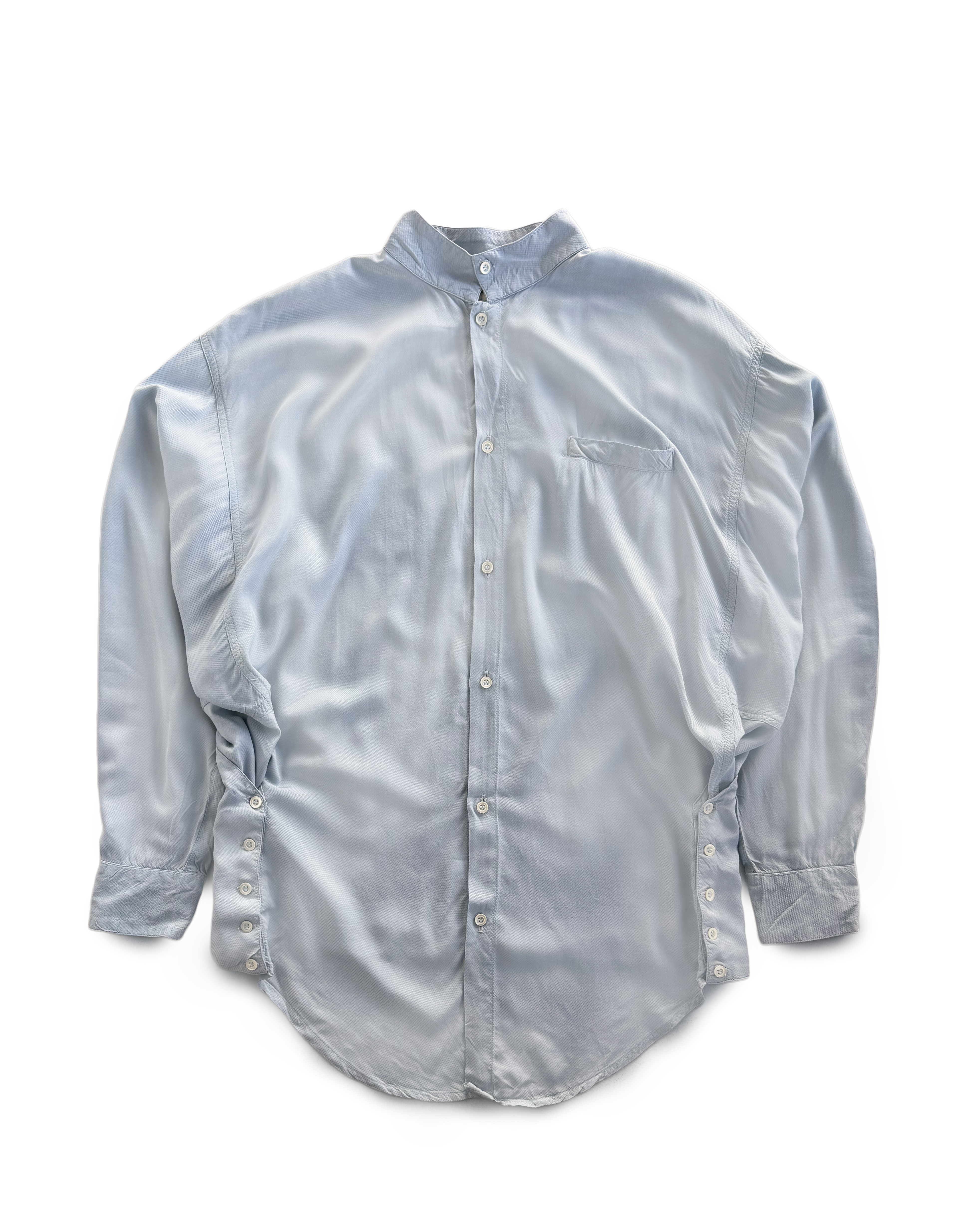 80's Compléments By Marithé & Francois Girbaud Modular Button-Up Waist Shirt