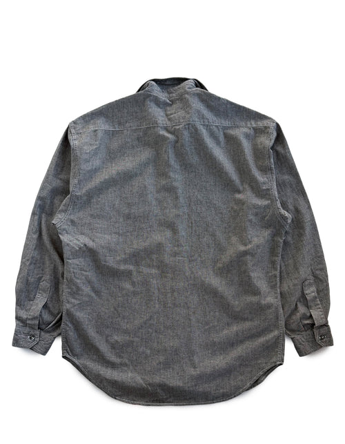 80's Closed By Marithé & Francois Girbaud Zip Collar Shirt