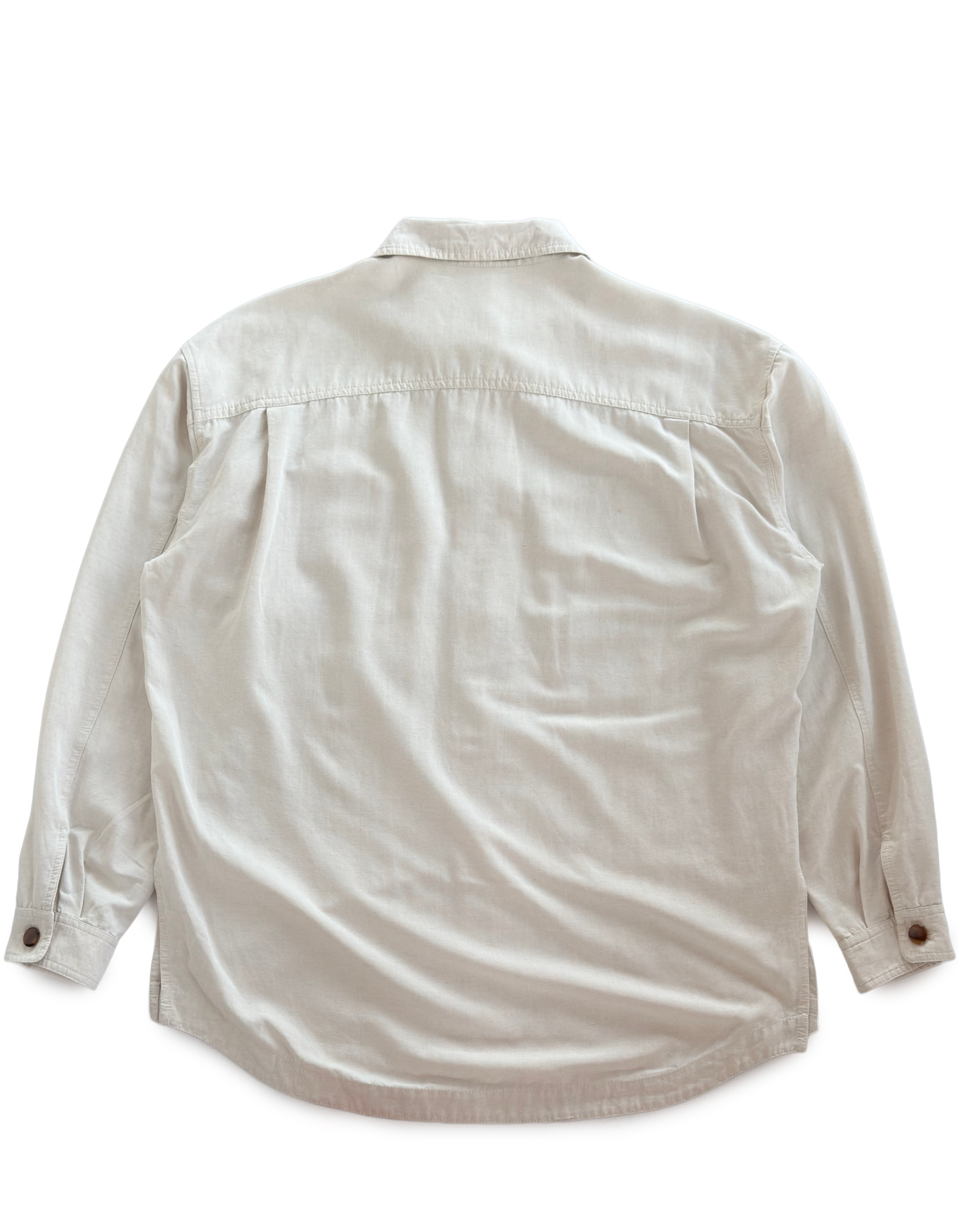 90's Giorgio Armani Linen Cargo Shirt