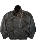 80's Gianni Versace Duo Zip Leather Jacket