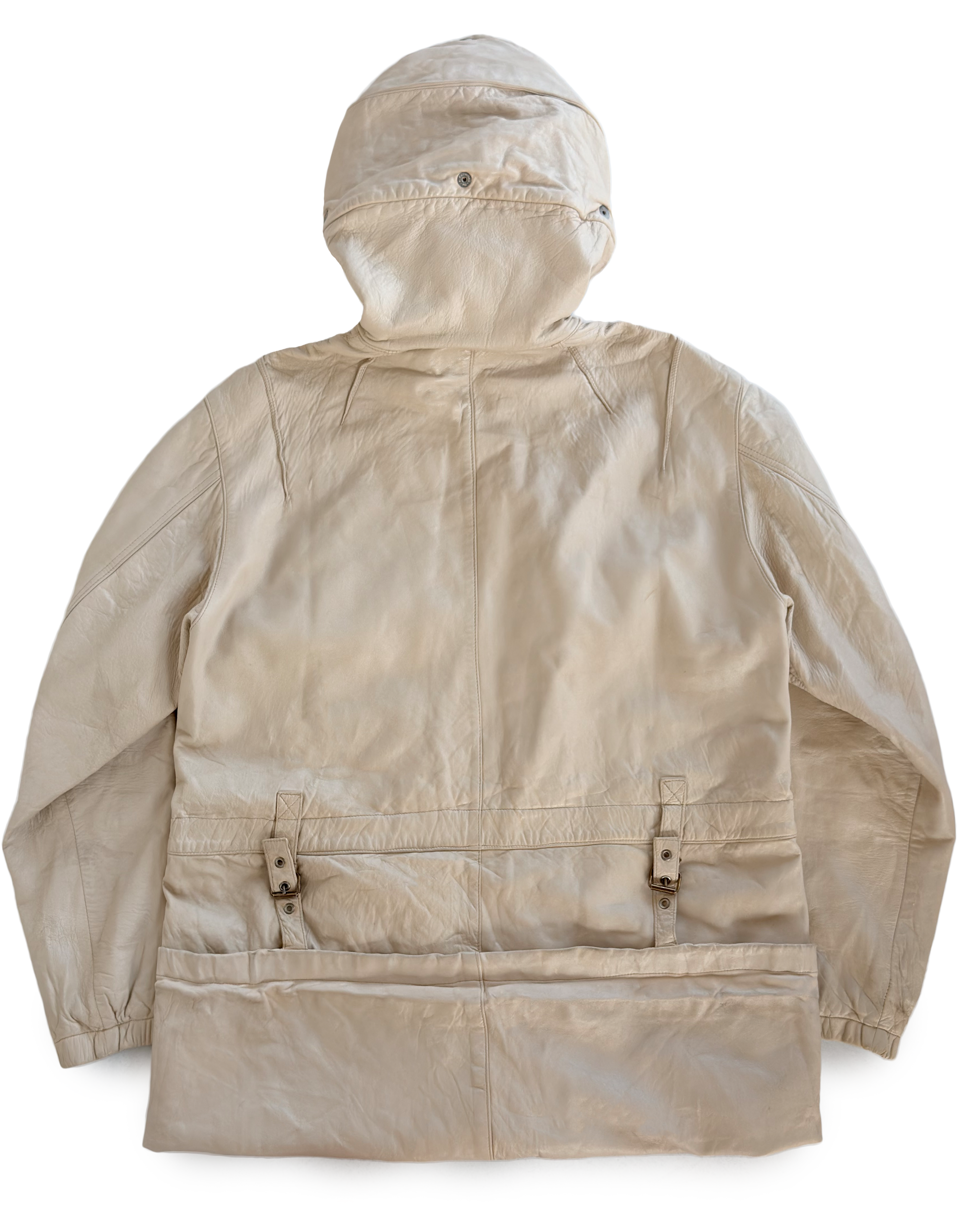 Marithé & Francois Girbaud Leather Modular Poachers Jacket
