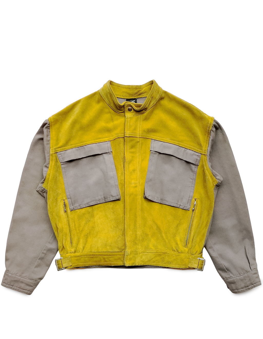 80's Giorgio Armani Duo Fabric Racer Jacket