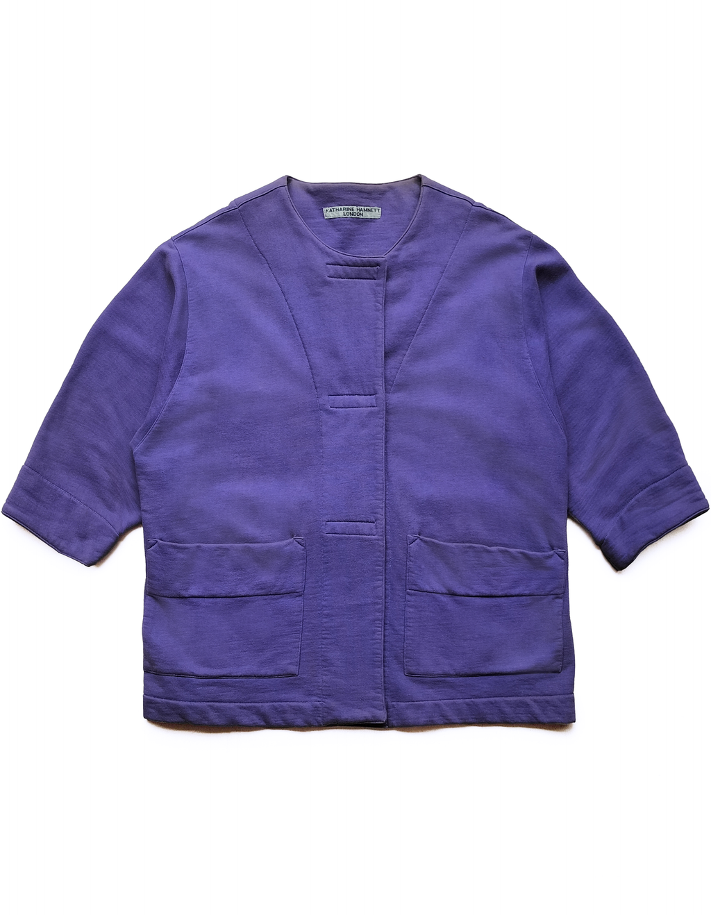 80's Katharine Hamnett Velcro Terry Overshirt