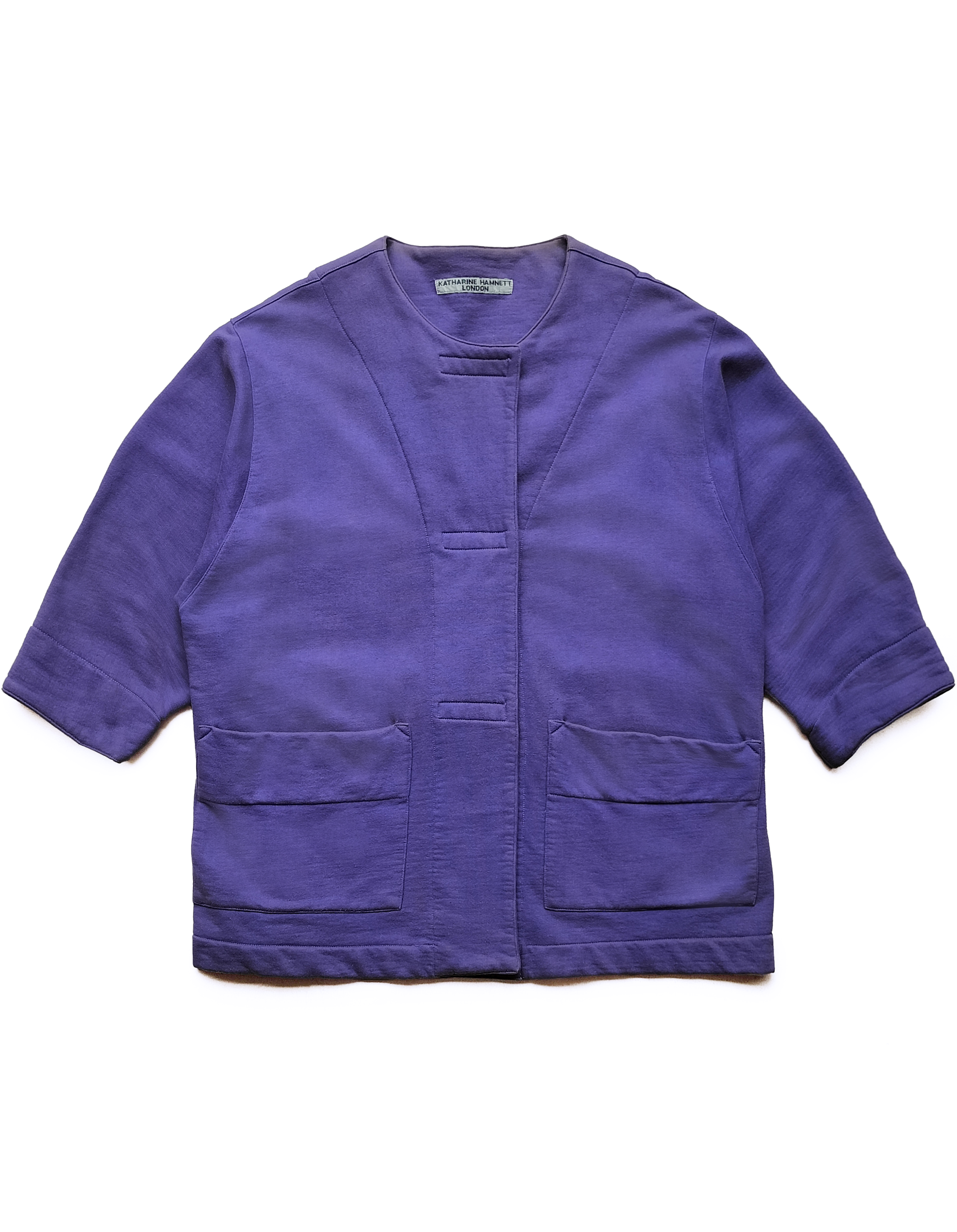 80's Katharine Hamnett Velcro Terry Overshirt