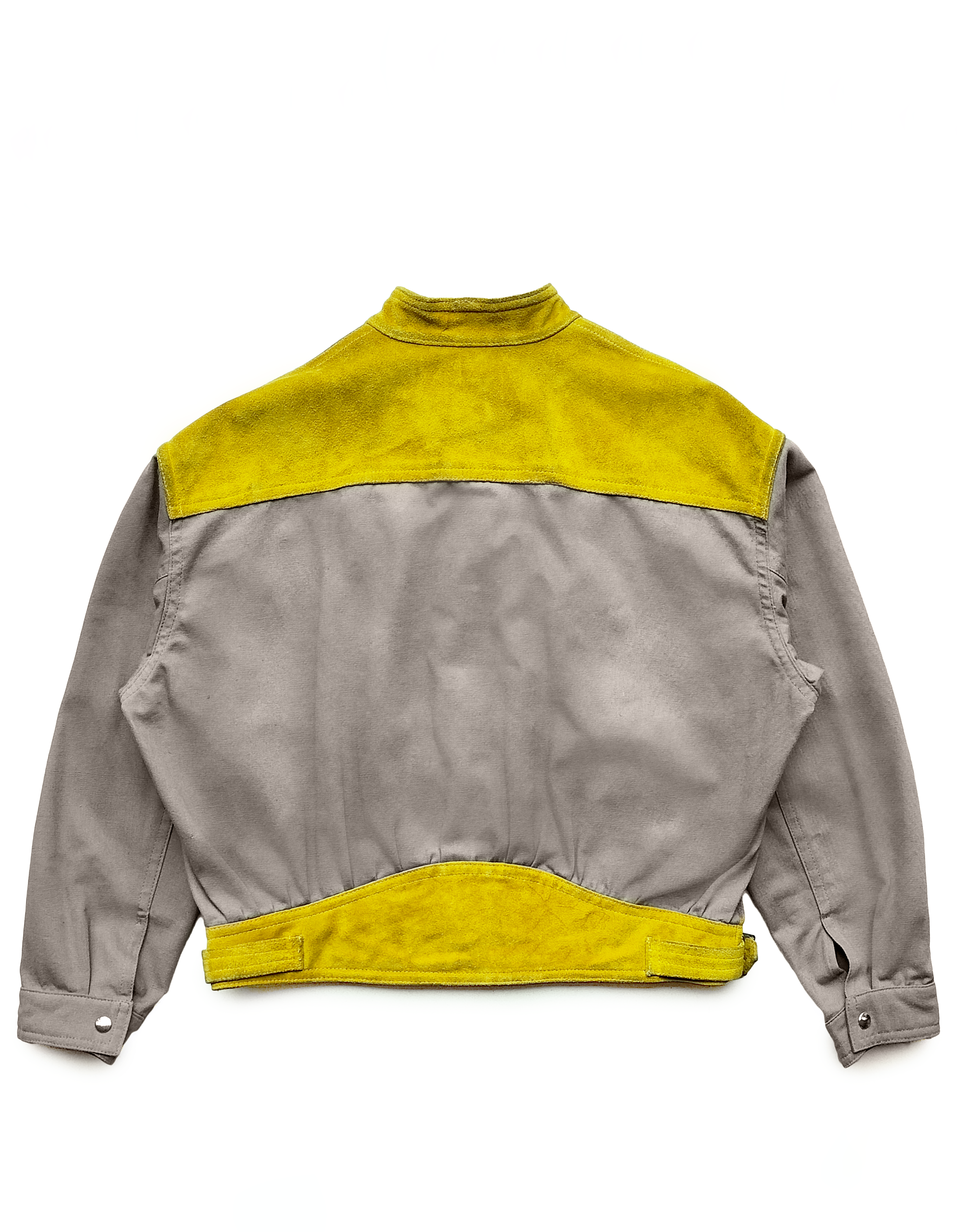 80's Giorgio Armani Duo Fabric Racer Jacket