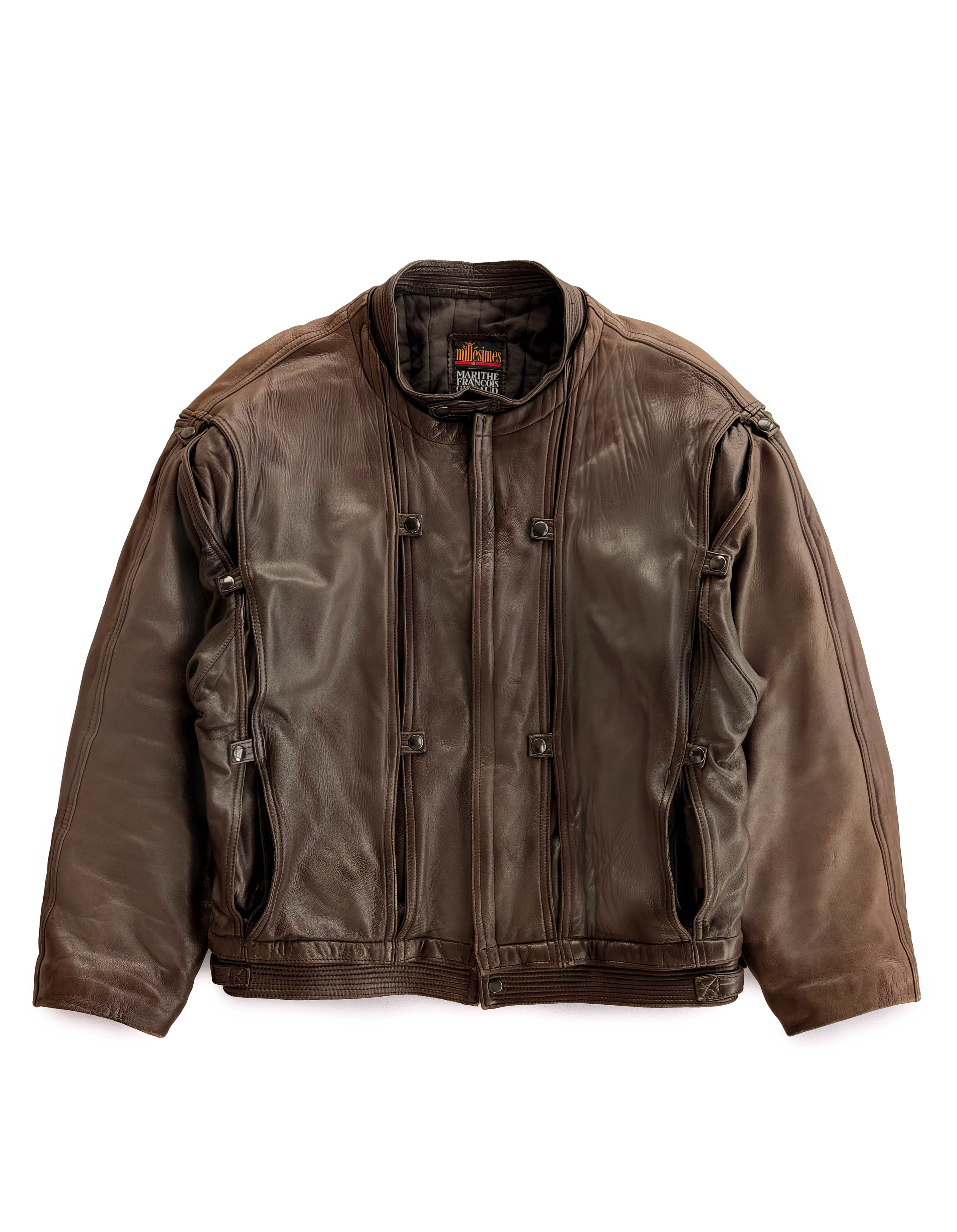 80's Marithé & Francois Girbaud Modular Snap Button Jacket