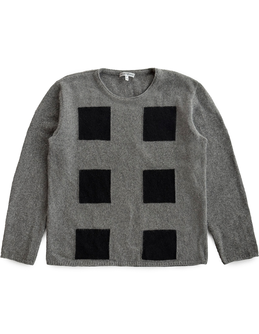 90's Emporio Armani Intersia Knit Sweater