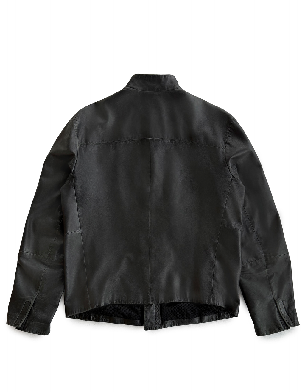 '99 Emporio Armani Leather Velcro Jacket