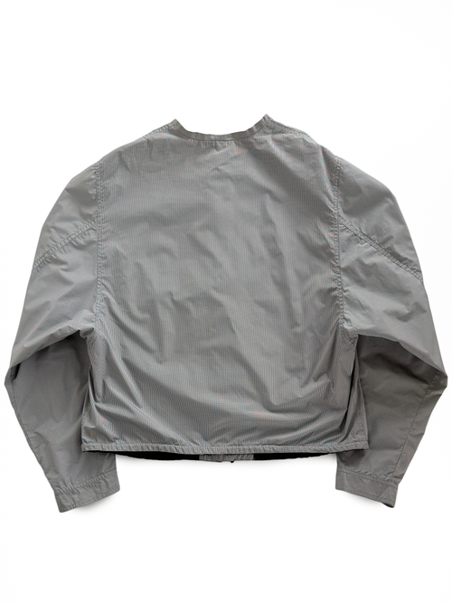 00's Emporio Armani Patterned Lung Pocket Bomber Jacket