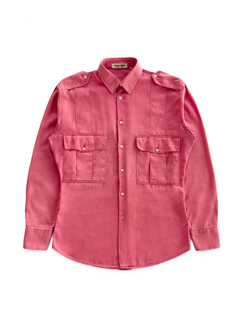 80’s Giorgio Armani Military Cargo Shirt