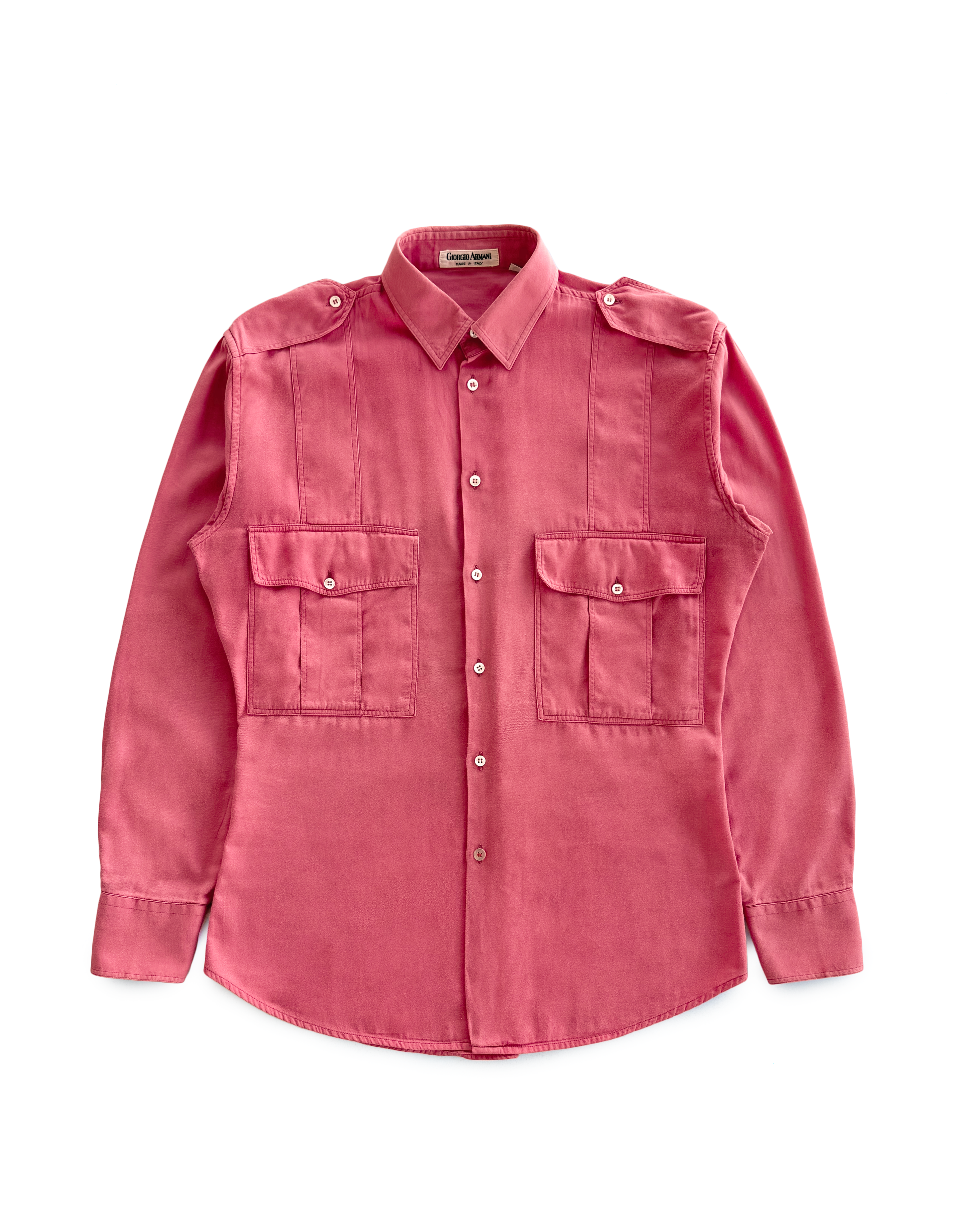 80’s Giorgio Armani Military Cargo Shirt