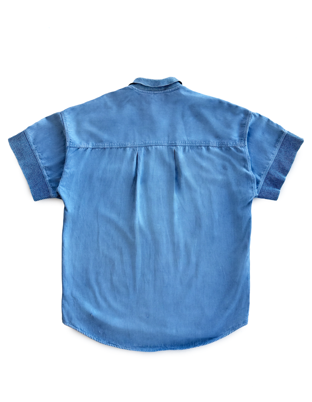 80’s Emporio Armani Ribbed Short Sleeve Shirt