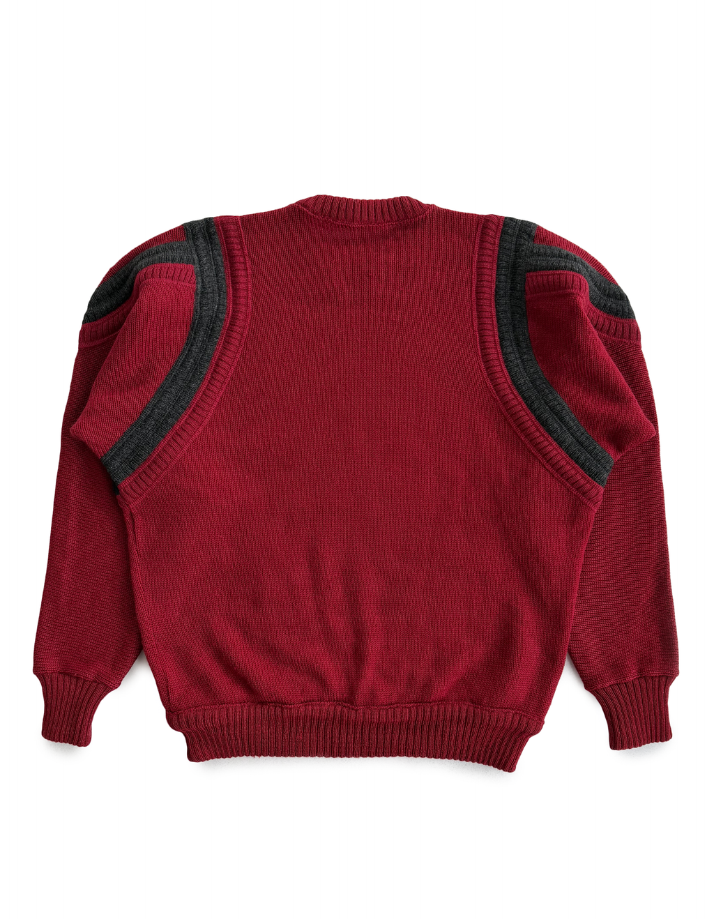 80’s Gianni Versace Knit Arc Intersia Sweater