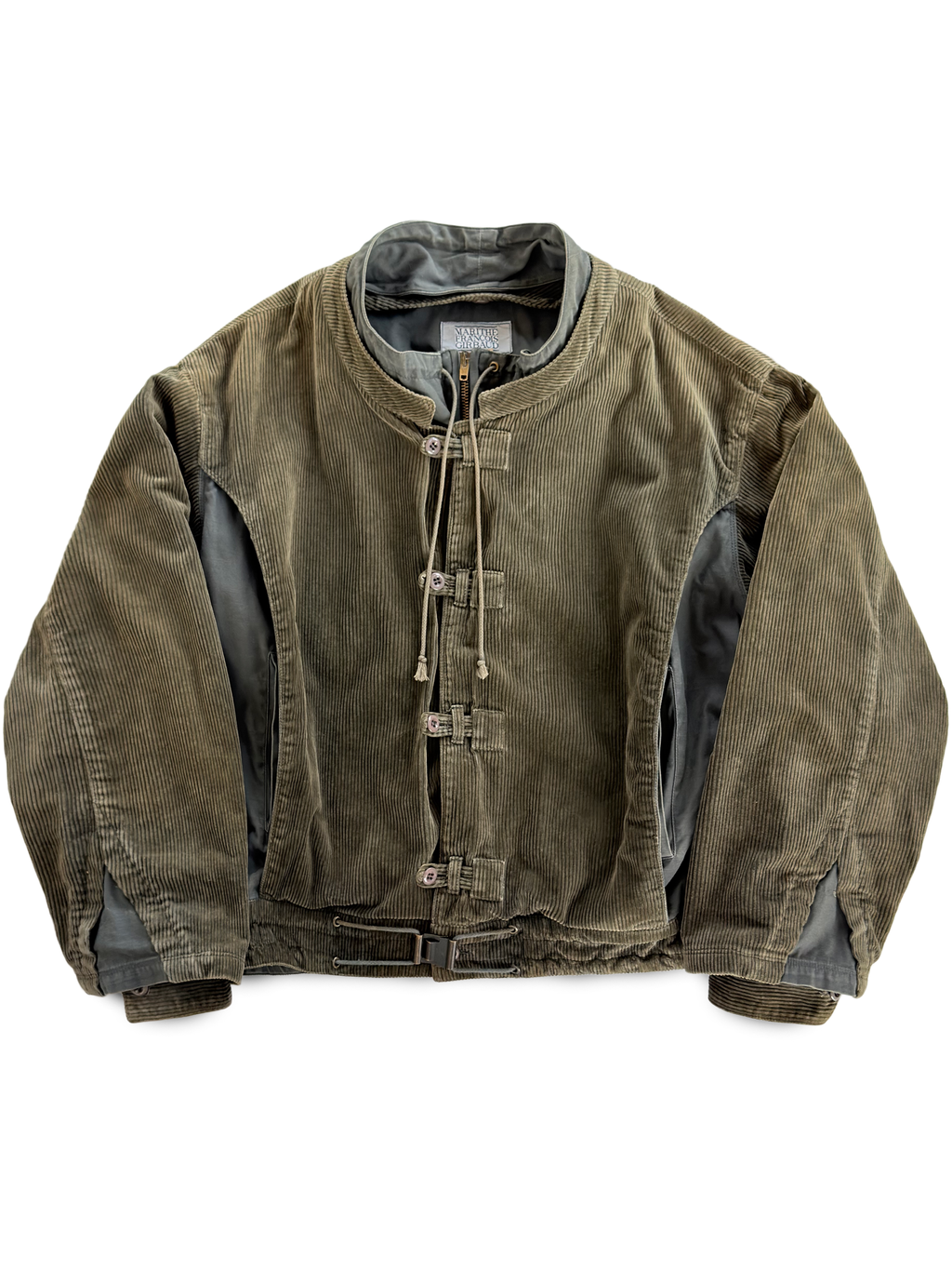 80's Marithé & François Girbaud Velour Modular Jacket