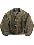 80's Marithé & François Girbaud Velour Modular Jacket