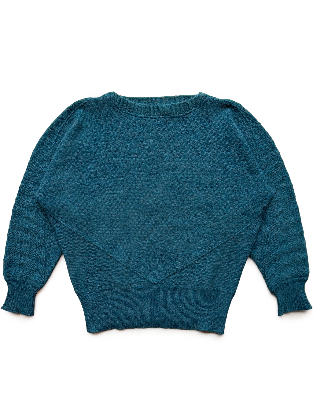 80’s Gianni Versace Knit Multi Pattern Boatneck Sweater