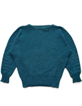 80’s Gianni Versace Knit Multi Pattern Boatneck Sweater