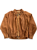 80's Marithé & François Girbaud Faux Layered Patterned Blouson