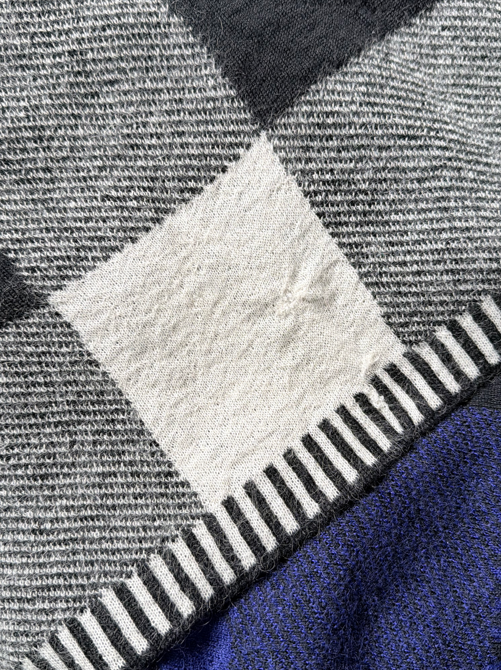80's Marithé & François Girbaud Knit Beanie Balaclava Hoodie