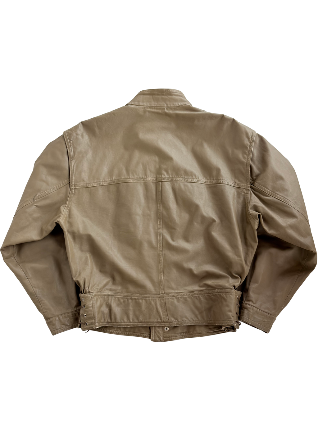´83 Emporio Armani Leather Cargo Pocket Jacket